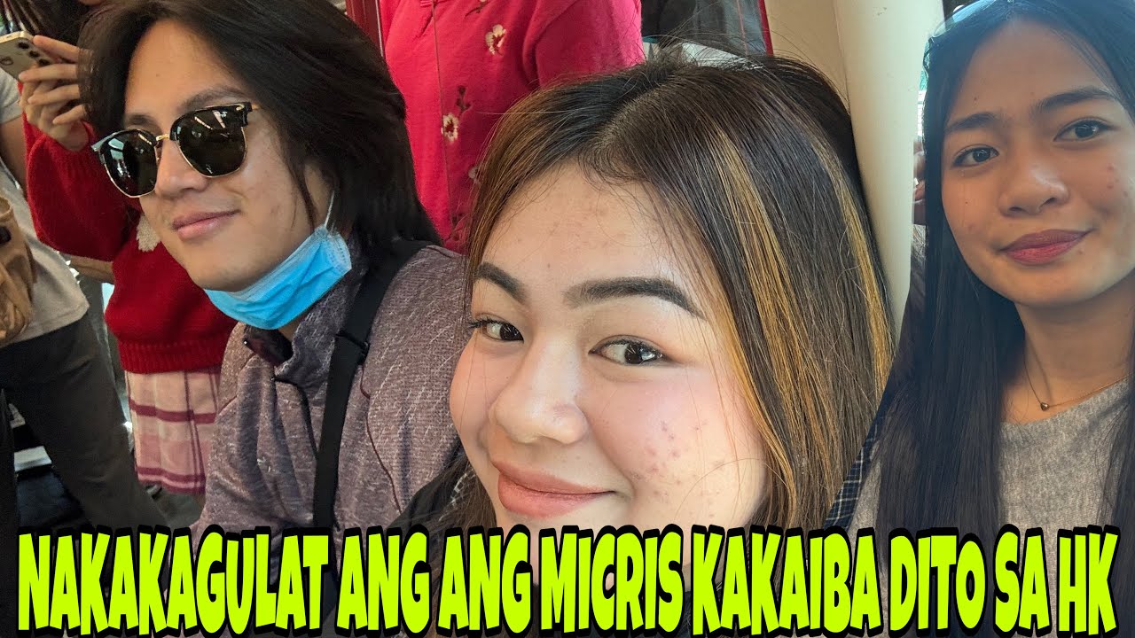 MICRIS  NAGULAT SA SUMALUBONG SA KANILA NANAY NI CRISTA DI MAKAPANIWALA NA MAKARATING SA HK