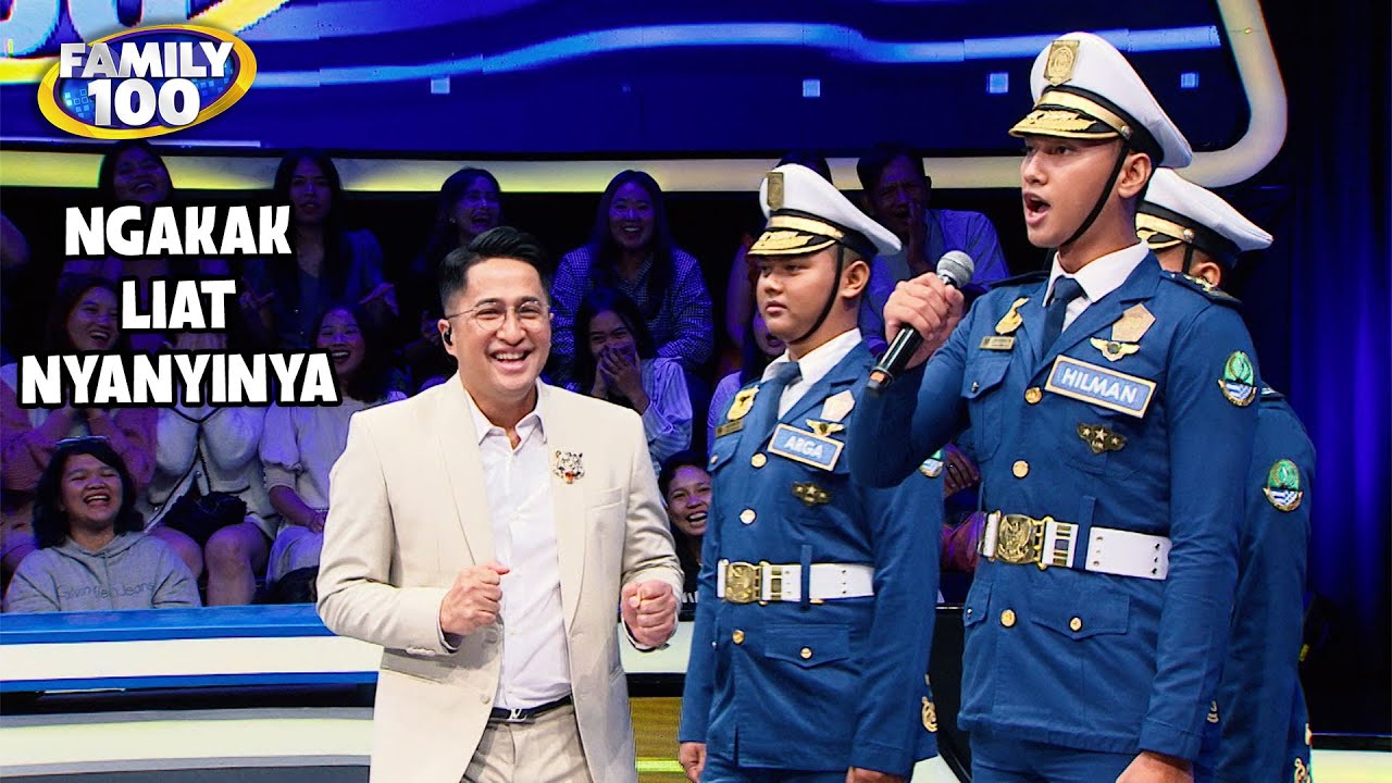 Ngakak! Pasheman Nyanyi Pakai Gaya Robot | FAMILY 100