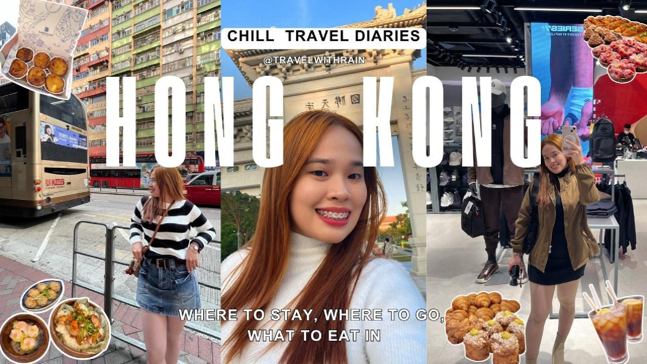 5 Days in Hong Kong 🇭🇰 Disney, Street Food, Shopping & Coffee Dates