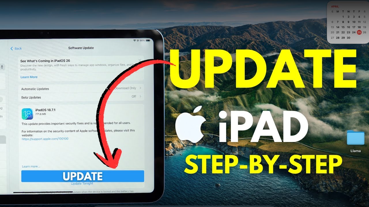 How to Update iPad? Step-by-Step Guide & Fixes if Update Fails