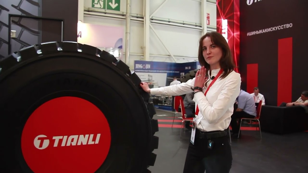 Выставка MiningWorld Russia 2023. Стенд АгроПромШины. Почему в компании АПШ у девушек нет маникюра?!