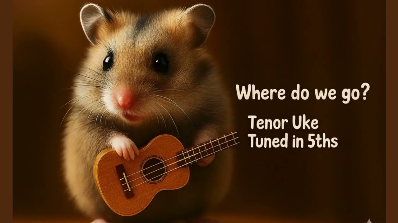 Where do we go? - Kloviz I Tenor Ukulele Tuned in 5ths #uke #ukulele #fingerstyle #tunedin5ths