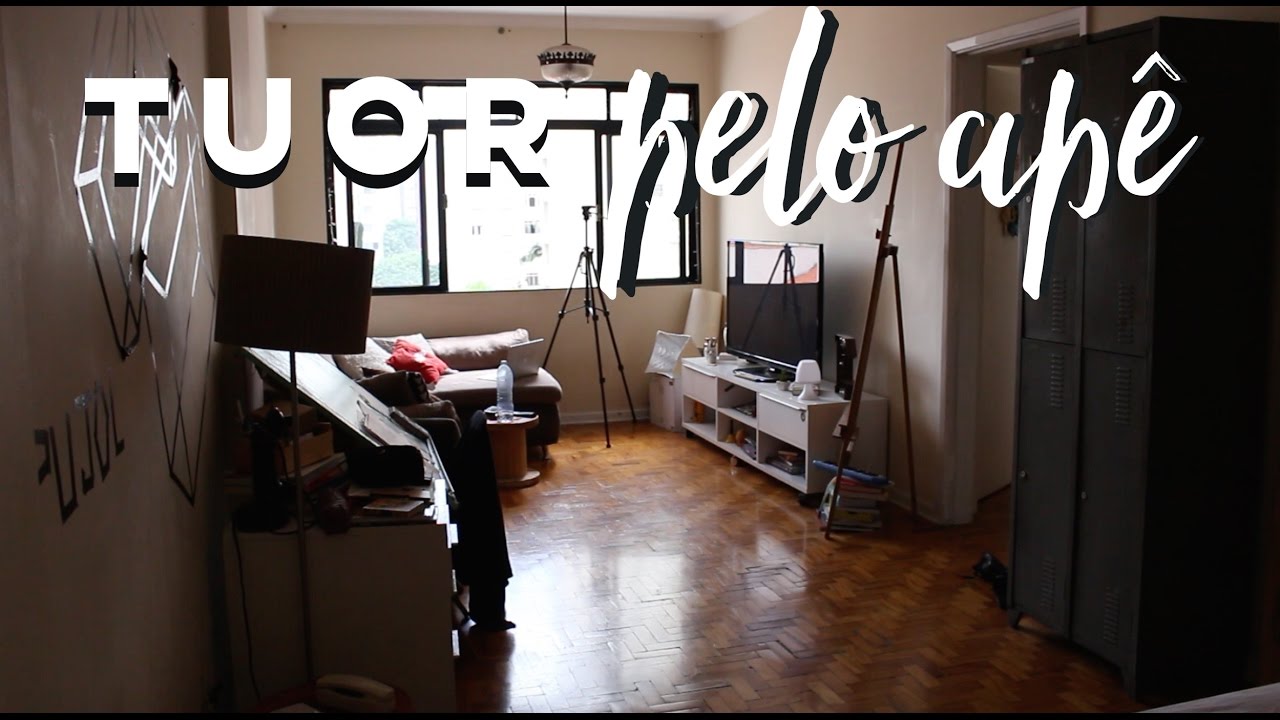 TOUR PELO APARTAMENTO! - Morando Sozinha