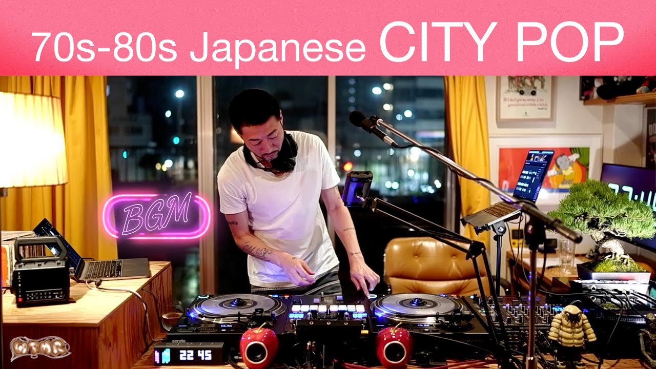 70s-80s Japanese CITY POP (シティ・ポップ) Chill & Mellow Mix “WTMR BGM-76” [Playlist, Fusion, AOR, DJ Mix]