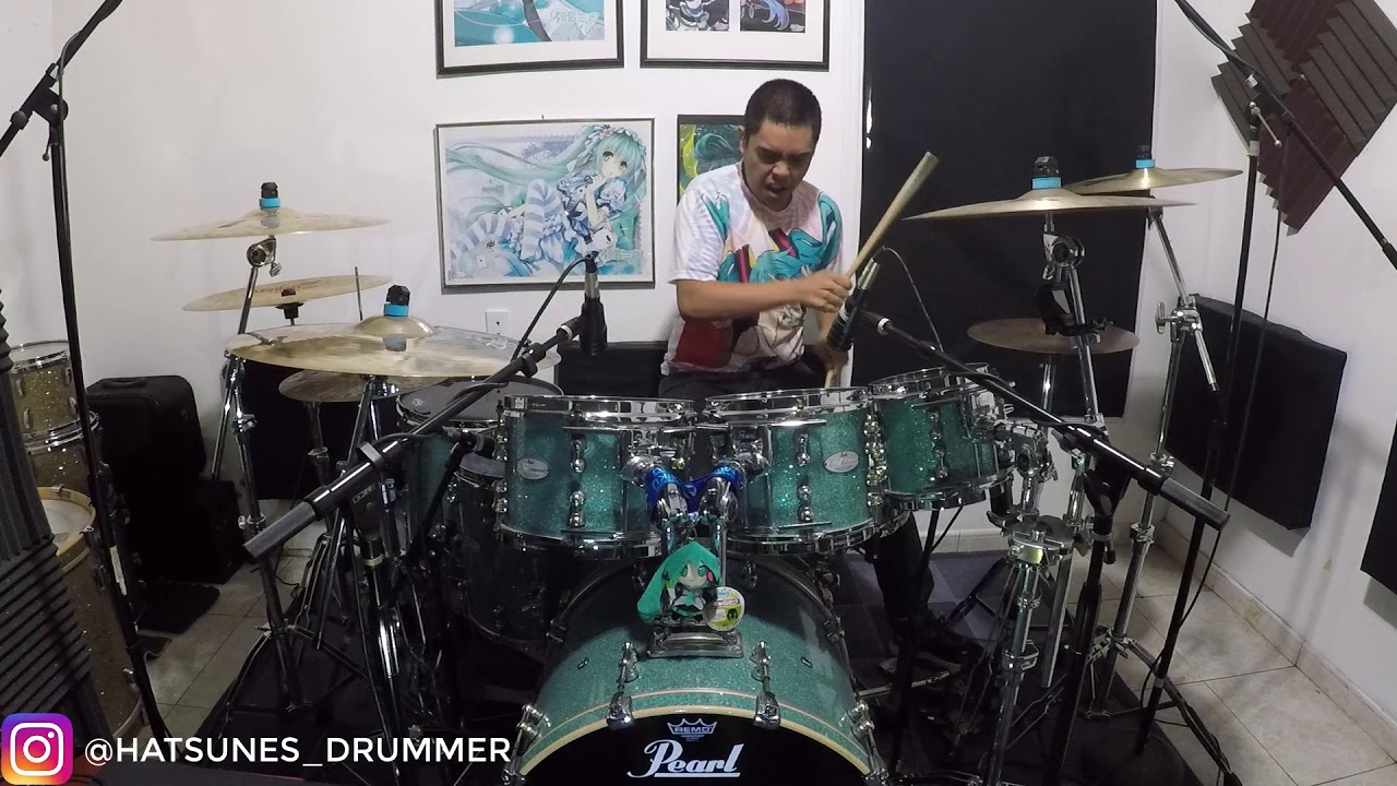 Hatsune Miku - Lucky Orb Drum Cover