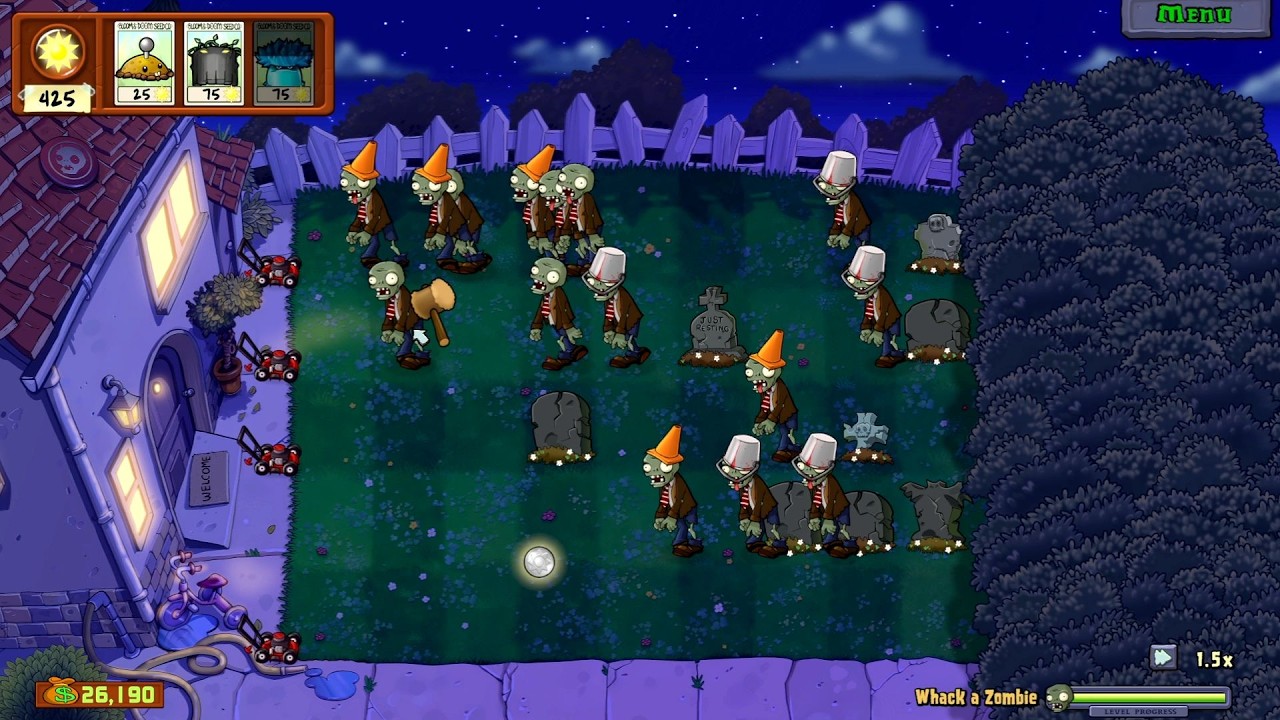 Plants VS. Zombies: Replanted (PC) // Мини-игры (11-15) - Полное прохождение