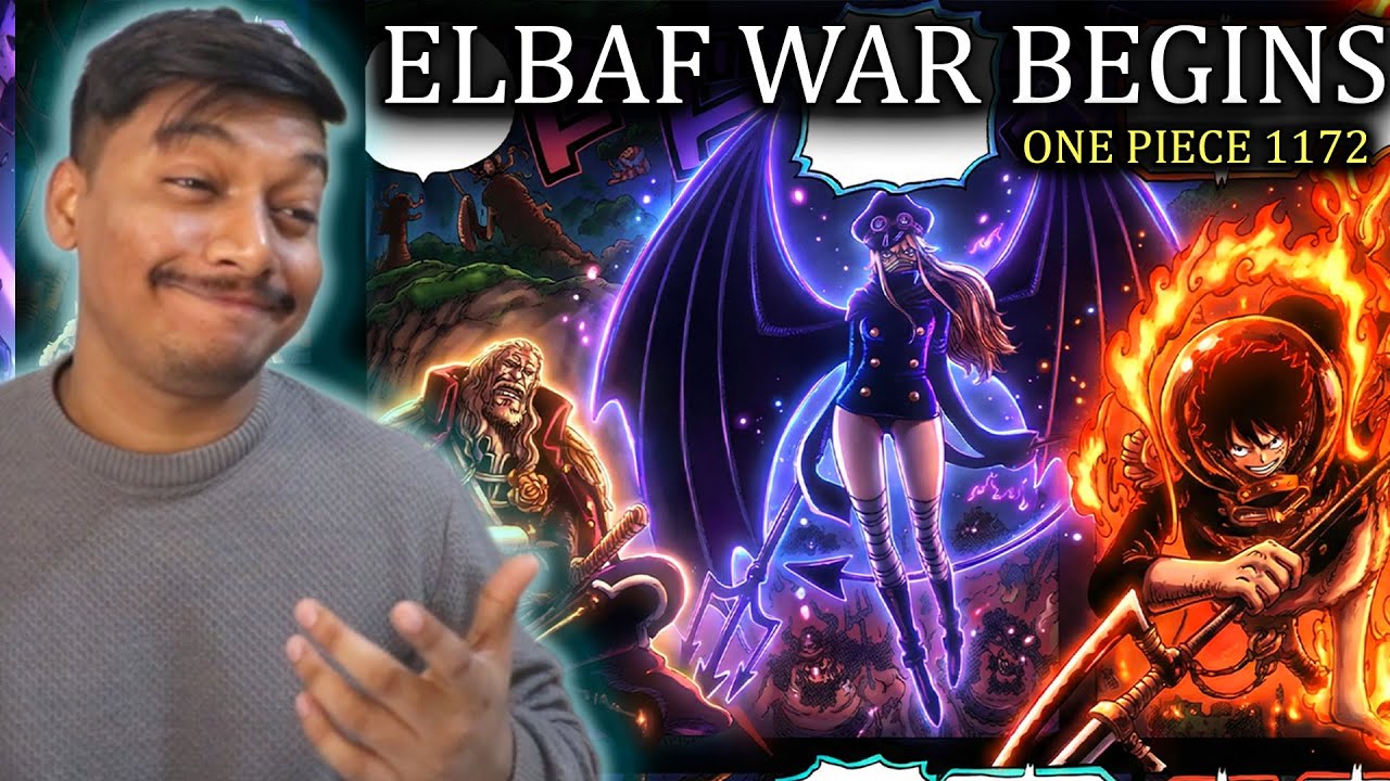 ELBAF WAR BEGINS!🫨 | One Piece Chapter 1172 in Hindi