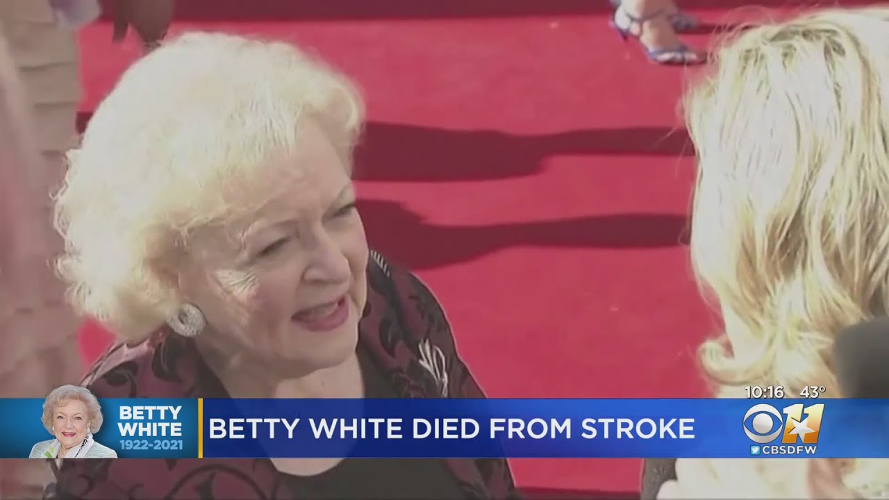 Betty White Died From Stroke She Suffered On Christmas