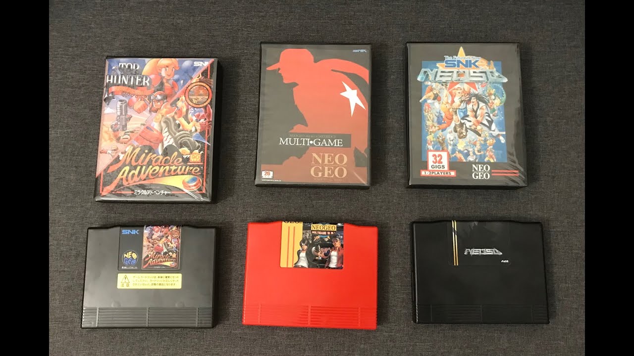 Neo Geo - Présentation 161 in 1 et Neo SD
