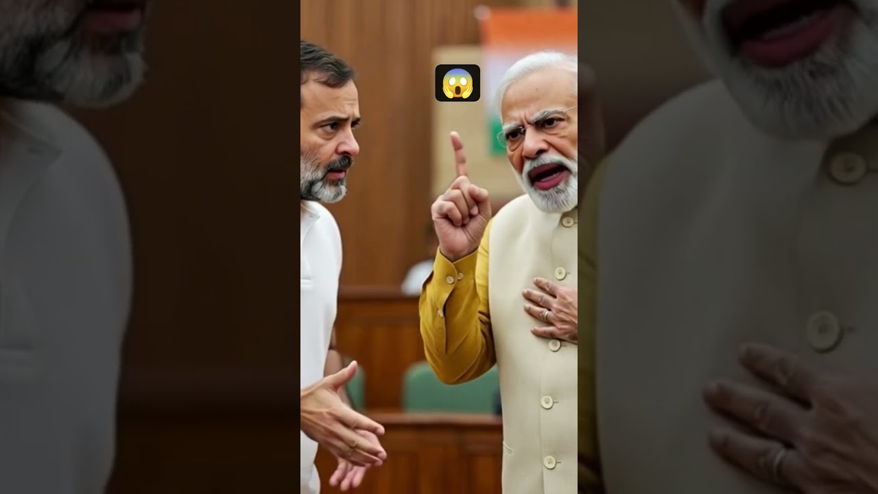 #Modi vs Rahul Gandhi ⚡ Powerful Speech Battle #shortsfeed #shortsviral #fanpage