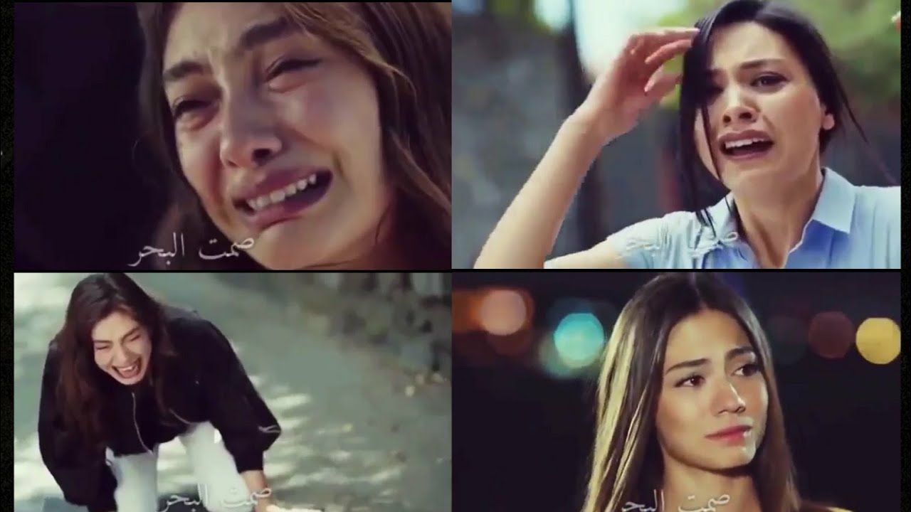 بكاء الممثلات التركيات على اغنية تركية حزينة ابكي يا قلبي 💔