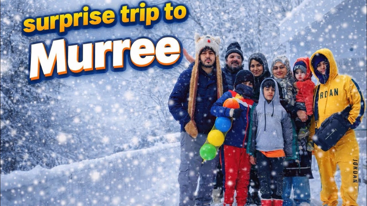 Surprise trip to murree | snowfall enjoy ki | part 1 | hum5 |