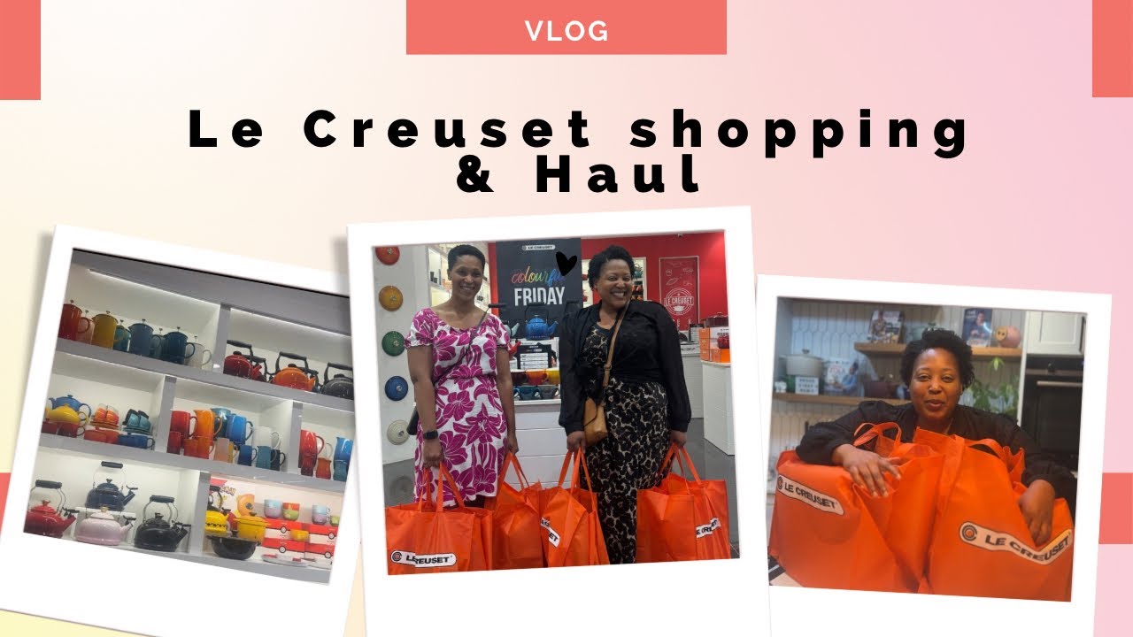Vlog: Shopping for Le Creuset with my sister & Shopping Haul