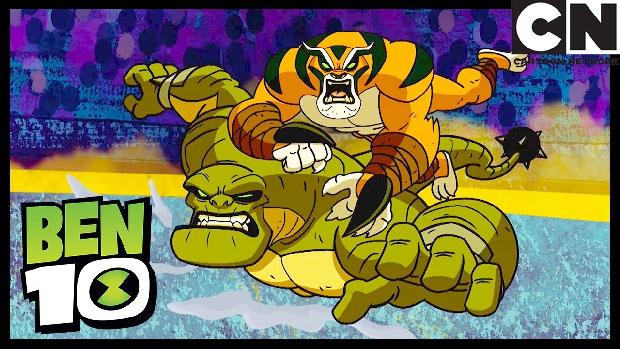Ben 10 Mundos Alienígenas | Enormesaurio: Combate Planetario | Cartoon Network