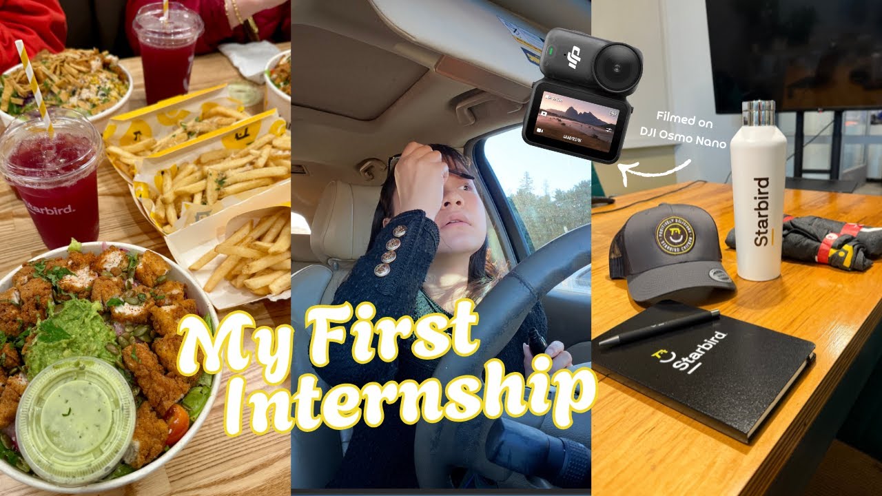 My Twenties Diary: I WAS LATE TO MY FIRST INTERNSHIP... Filmed On DJI Osmo Nano