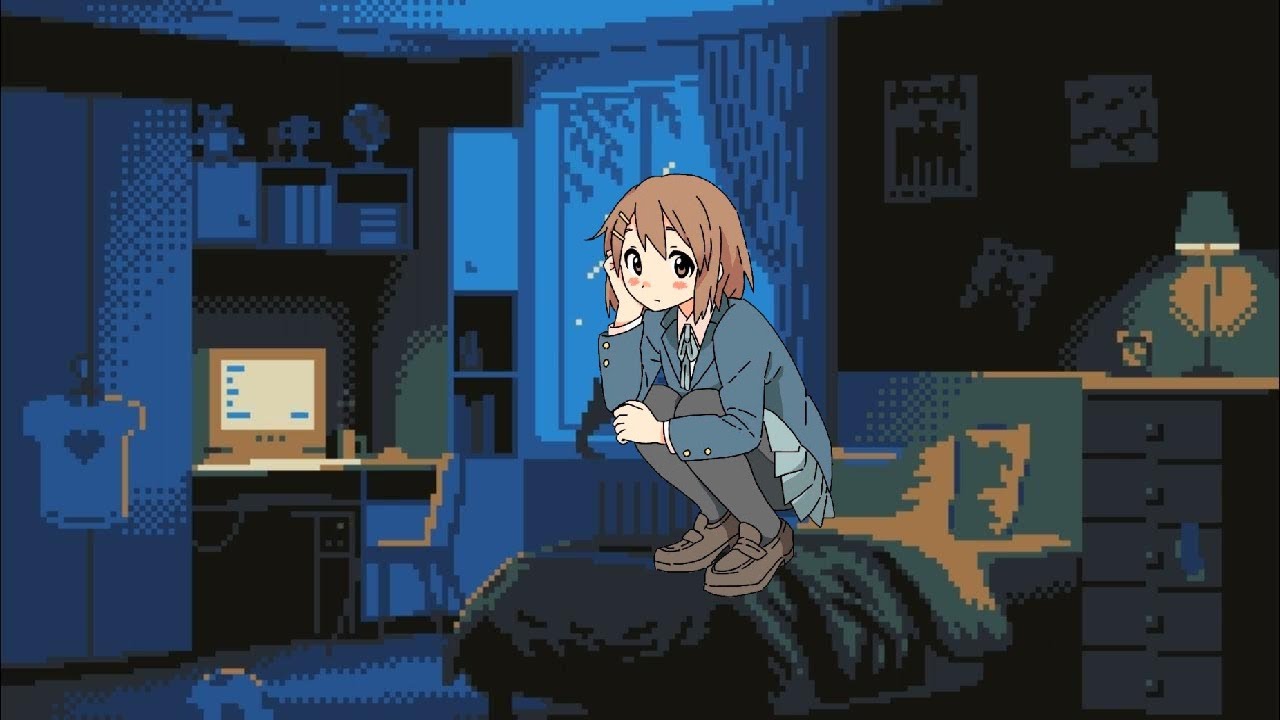 Без меня  - Гражданская оборона, Hirasawa Yui (K-On!) (Cover) (Егор Летов) #ai #летов #anime