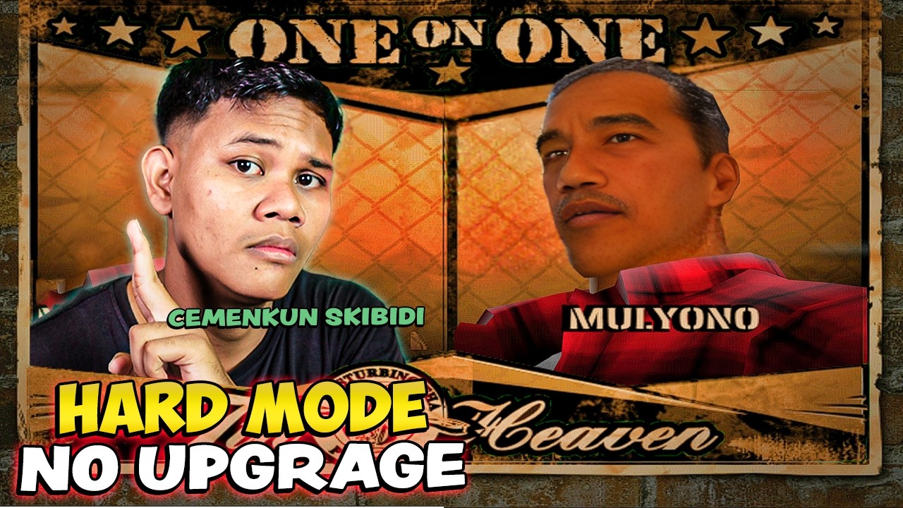 TAMAT PETARUNK MULYONO MELAWAN CROW DI GAME DEF JAM FIGHT FOR NY (NO UPGRADE) STAT DI LEVEL HARD