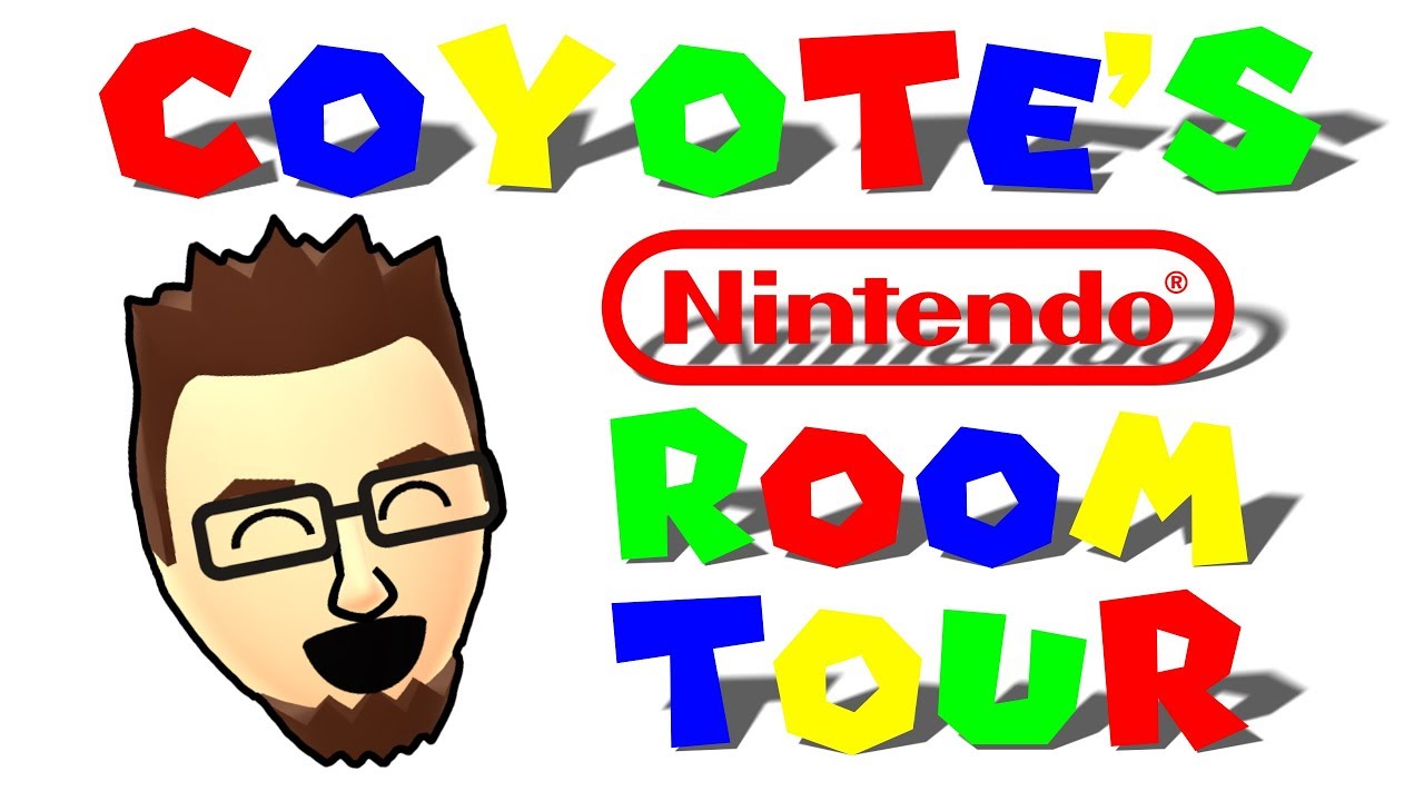 Coyote's Nintendo Collection Room Tour - Telekonga 