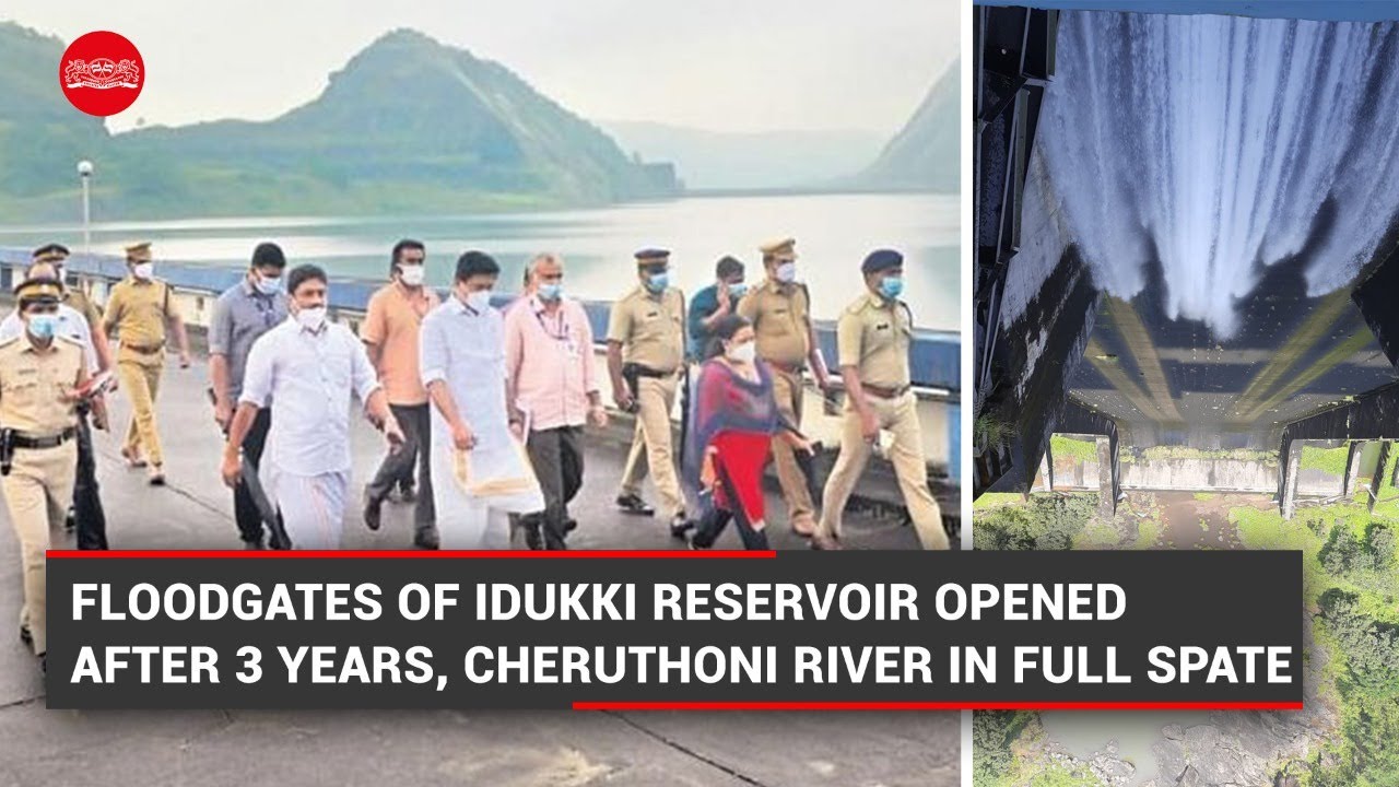 Kerala Rains: Floodgates of Idukki reservoir opened after 3 years, Cheruthoni river in full spate