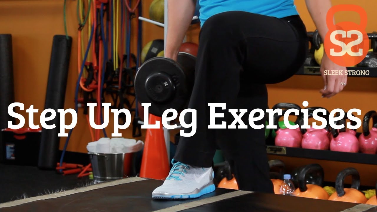 How to Do Step Up Leg Exercises | Sleek/Strong With Rachel Cosgrove