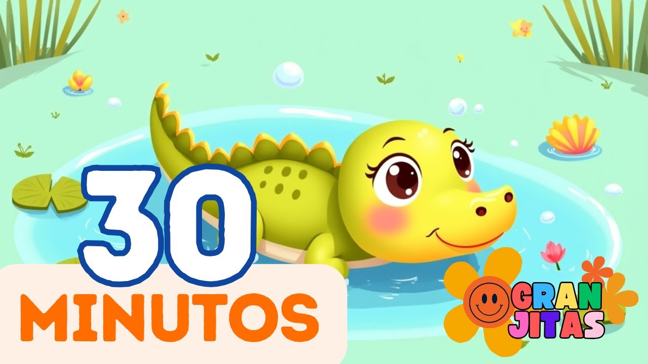 🐊 Cocodrilito Cloc Cloc – ¡Música infantil para nadar y jugar! 💦