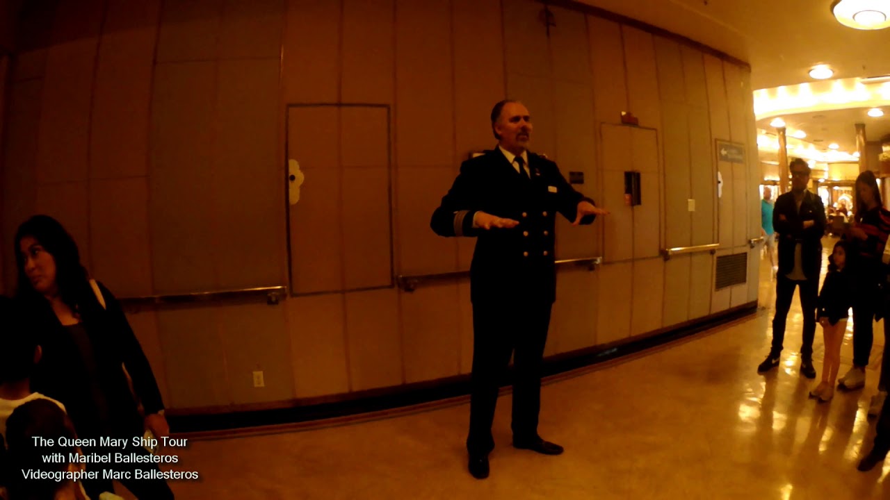 RMS Queen Mary - Queen Mary Ship Complete Tour
