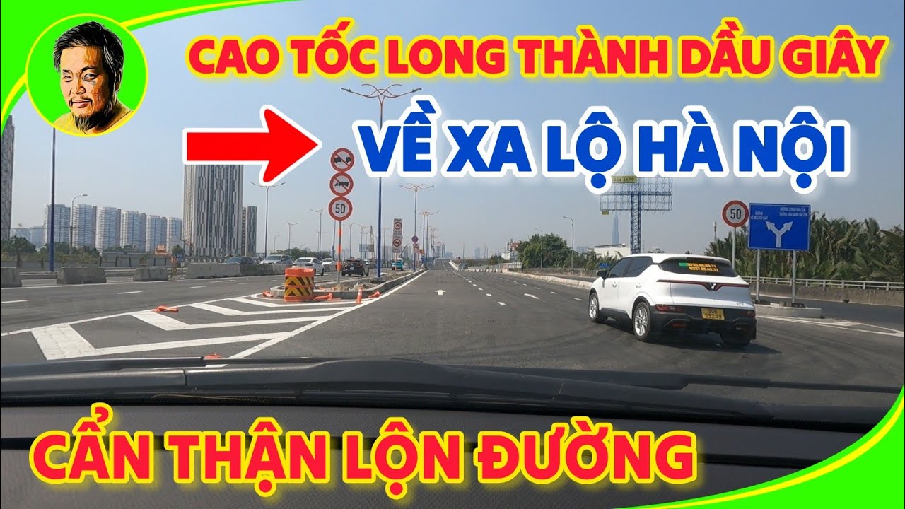 CẨN THẬN đi lộn đường từ cao tốc TP.HCM - LONG THÀNH - DẦU GIÂY về hướng Cầu Sài Gòn - Xa Lộ Hà Nội