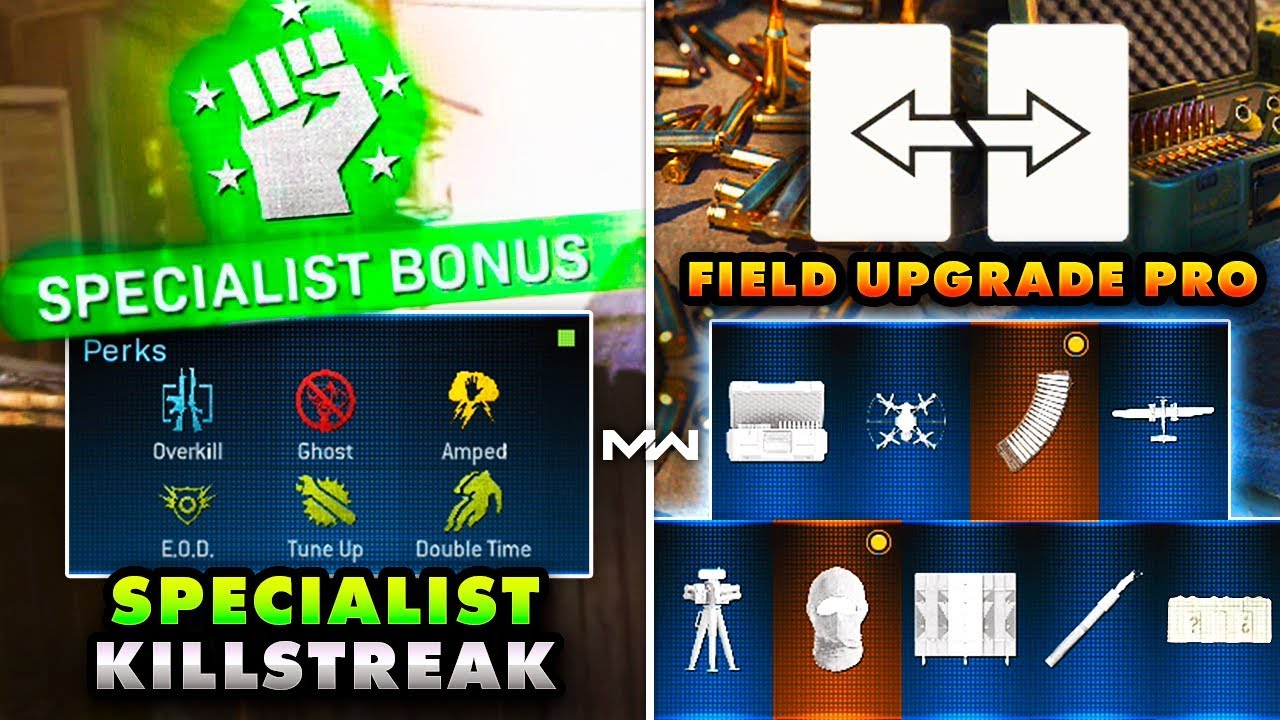MW3 Specialist Mode Returns + Field Upgrade Pro in COD MW! [Modern Warfare Multiplayer Gameplay]