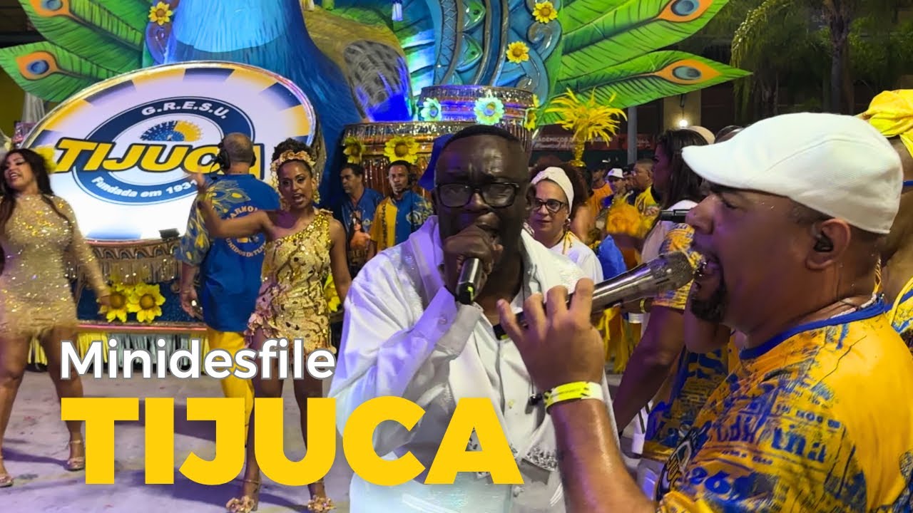 UNIDOS DA TIJUCA 2026 | MINIDESFILE AO VIVO | DIA NACIONAL DO SAMBA