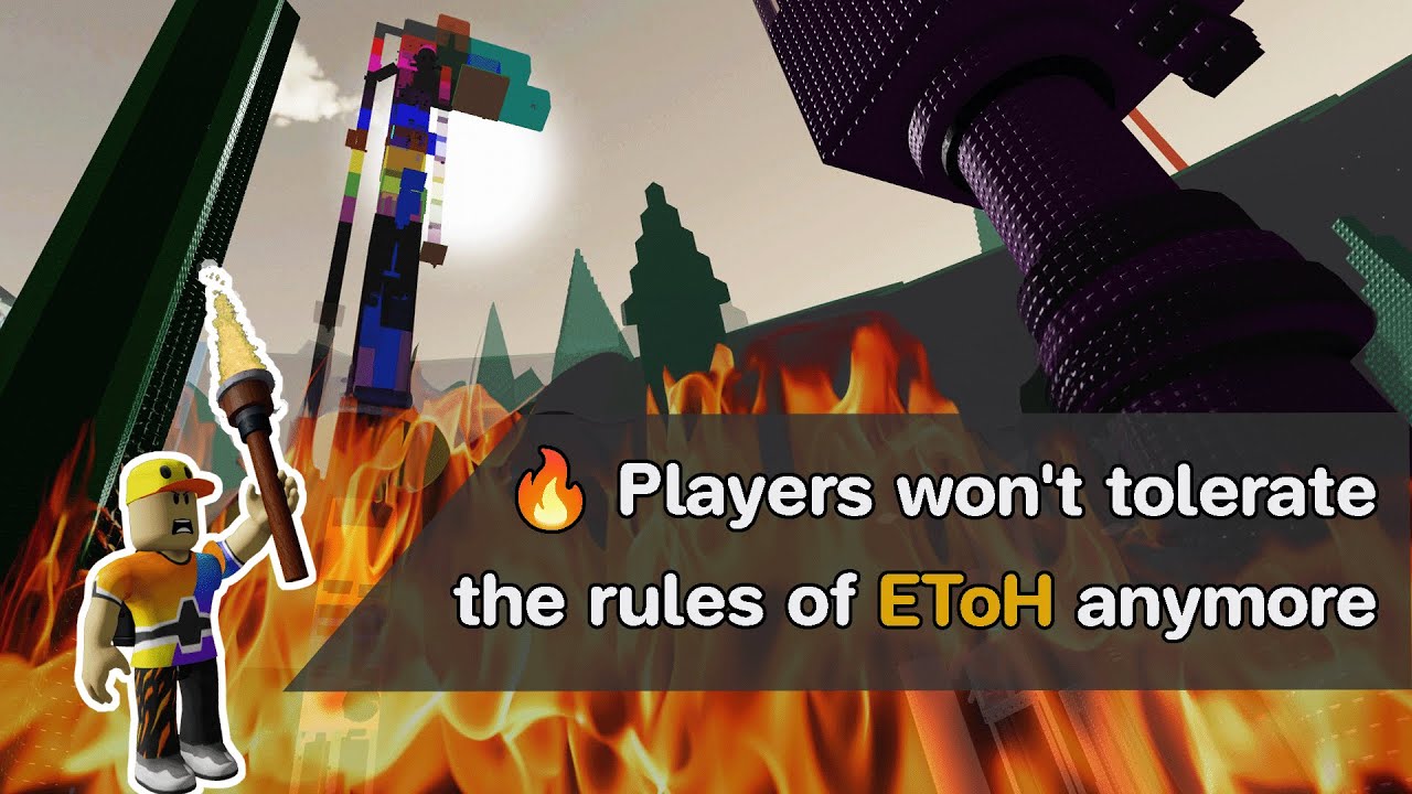🔥 Players won't tolerate the rules of EToH anymore - NEATs 4 Anarchists!!