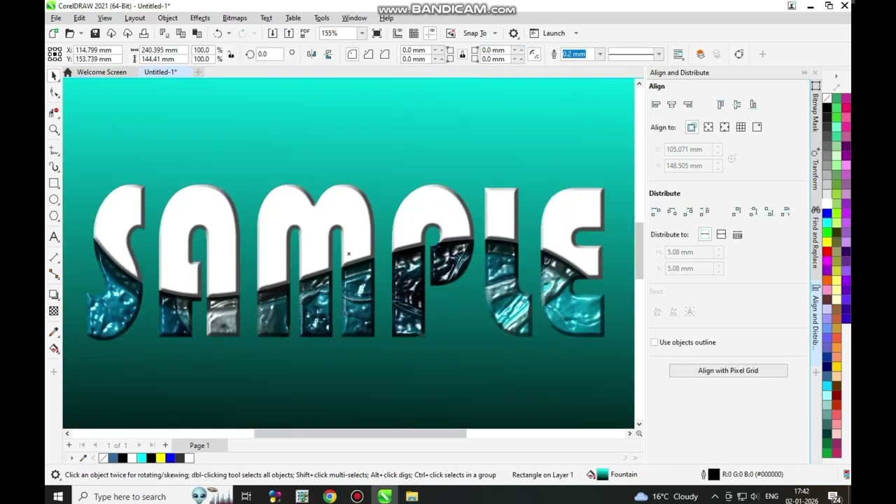 CorelDraw design ideas Typography I CorelDraw Typography Design I CorelDraw Text Effect 