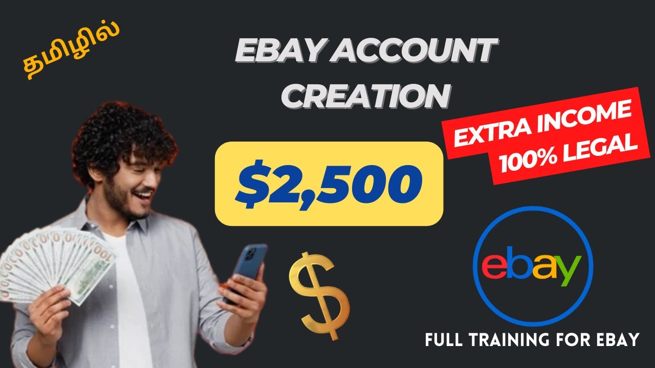 How To Create eBay Account Without Suspended Tamil Earn Money | Full Training in Tamil