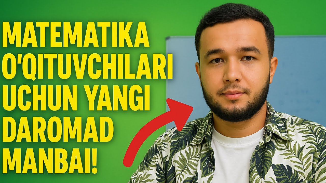 Matematika o&lsquo;qituvchilari uchun YECHIM! SAT bilan oylikni oshirish yo&lsquo;li!