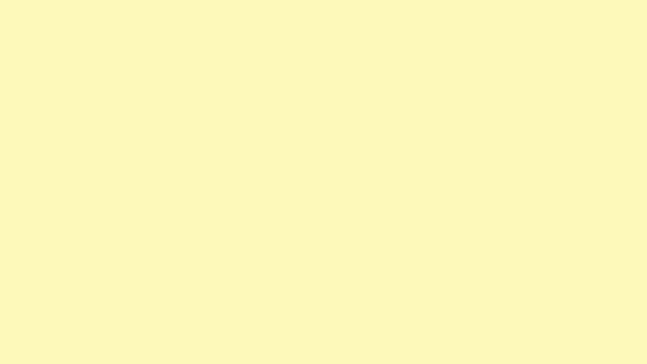 Light Yellow Reading Light [2 Hours + No Sound] Warm Background Lighting- HEX #fff7c1