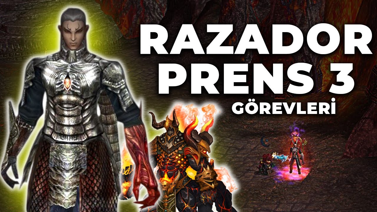Razador ve Prens 3 G&ouml;revleri! Metin2 TR Epsiz Yardımsız Sıfırdan Başlamak | Metin2 Ruby Lucifer #20