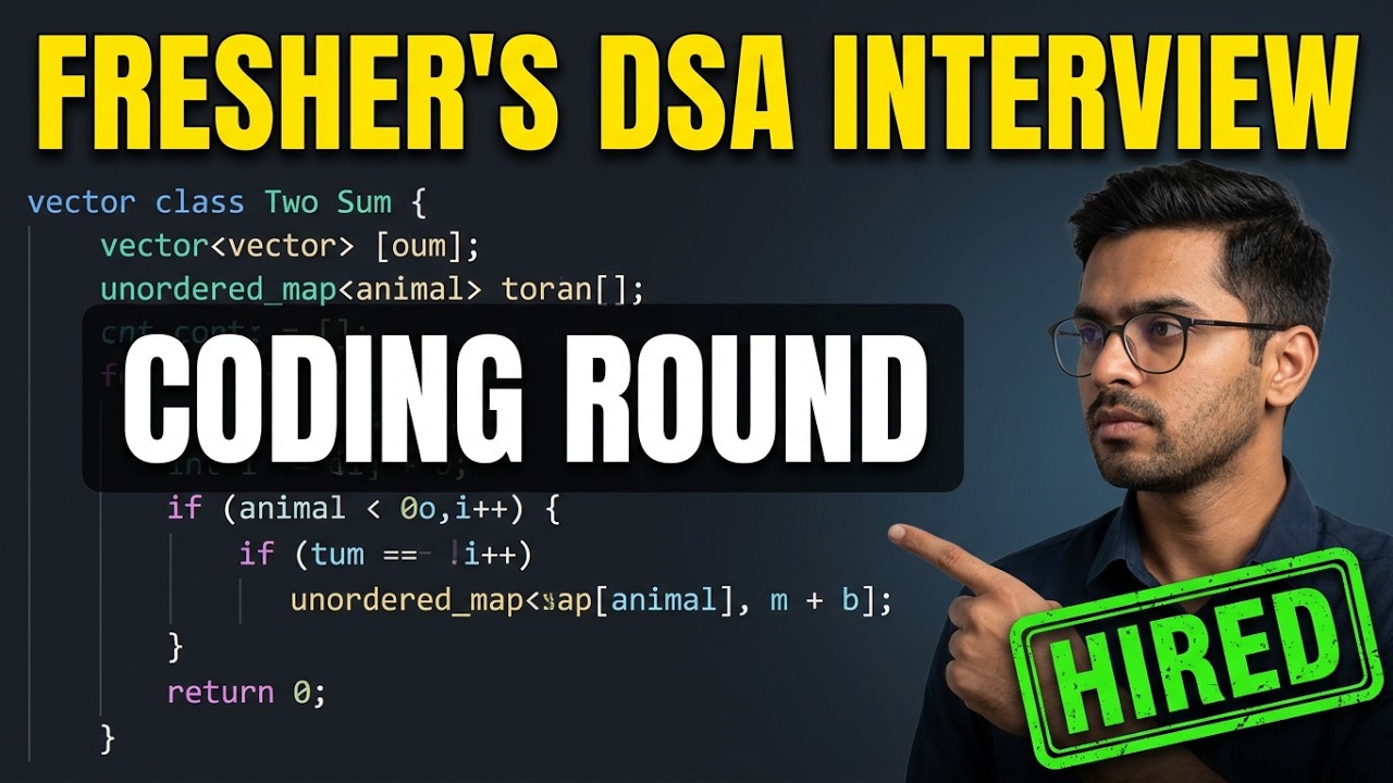 DSA Mock Interview | Final Year Student From Bombay | Java, Coding & Logic building & Placement prep