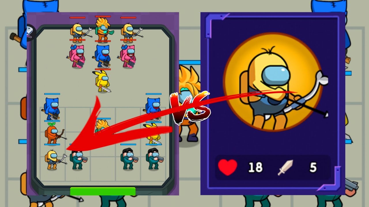 Merge Imposter Master : Melee vs Ranger | Merge Battle ⭐ Game, Walkthrough Gameplay