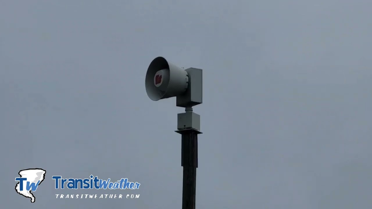 Belvidere, Illinois Federal Signal 2001 Tornado Siren Test ( Tue Aug 6 2024 10am)