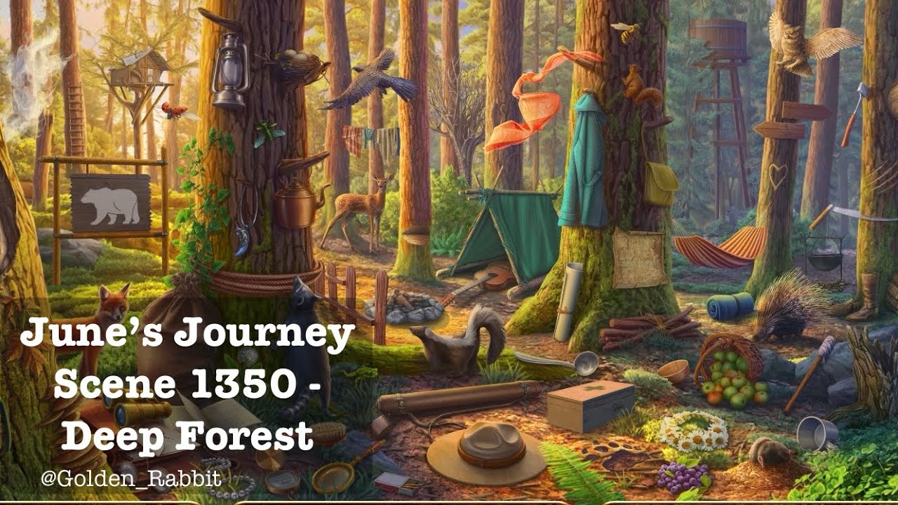 June’s Journey 1350 - Deep Forest. No Sound, No Loading Screens & No Leaderboard Screens.