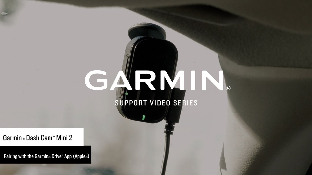Garmin Support | Garmin Dash Cam&trade; Mini 2 | Pairing with the Garmin Drive&trade; App (Apple&reg;)