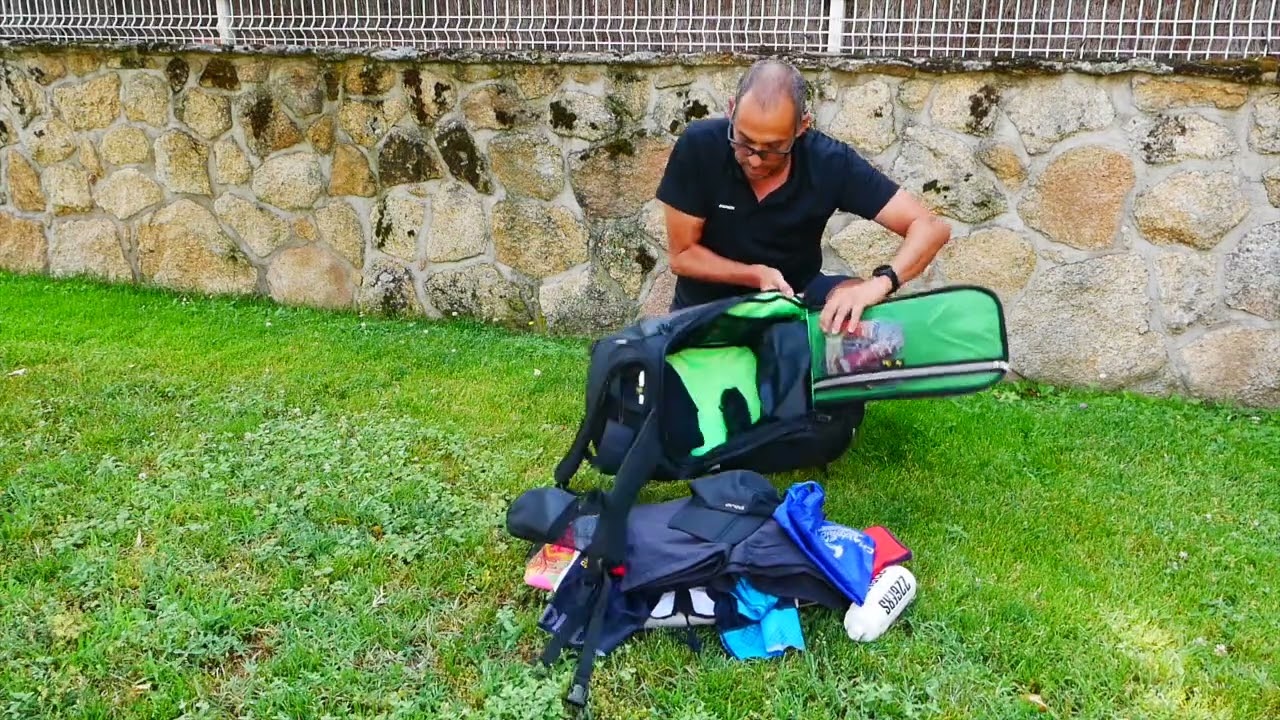 Como llenar la mochila para un triatlon
