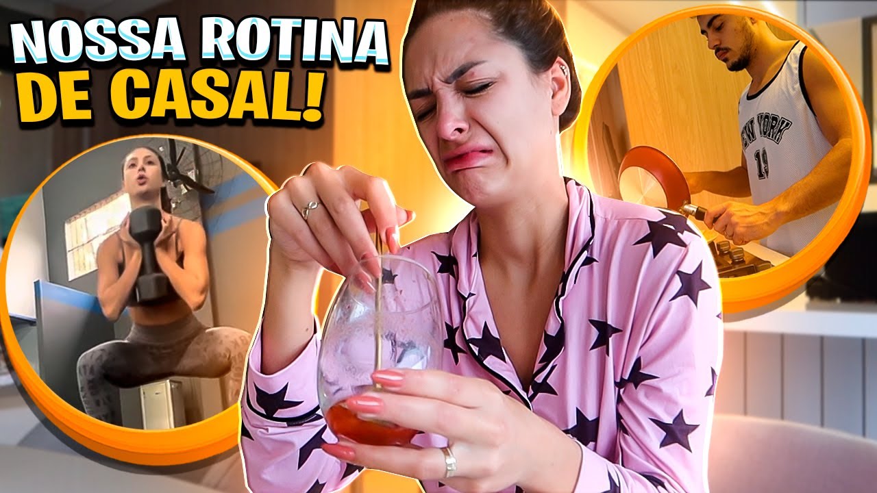 NOSSA ROTINA DA MANHÃ DEPOIS DE CASADOS *Bem realzão