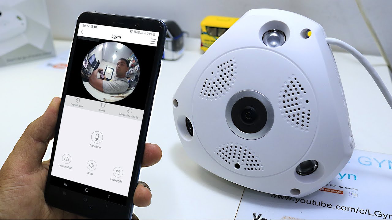COMO CONFIGURAR CÂMERA VR IP 360º PANORÂMICA ATUALIZADO 2020