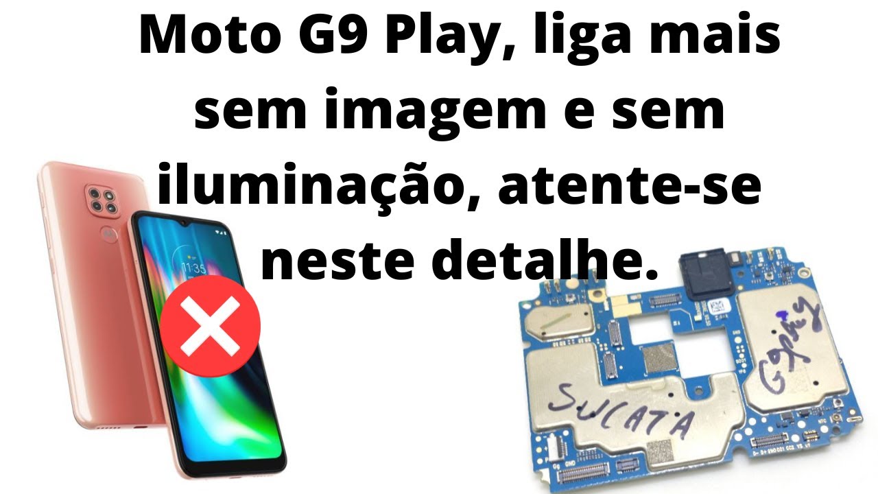 Moto G9 Play, liga mais sem imagem e sem iluminação, atente-se neste detalhe. #moog9play #g9 #moto
