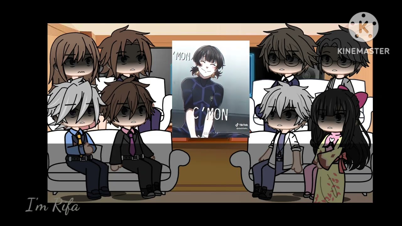Junjou romantica react to Misaki as Bachira meguru