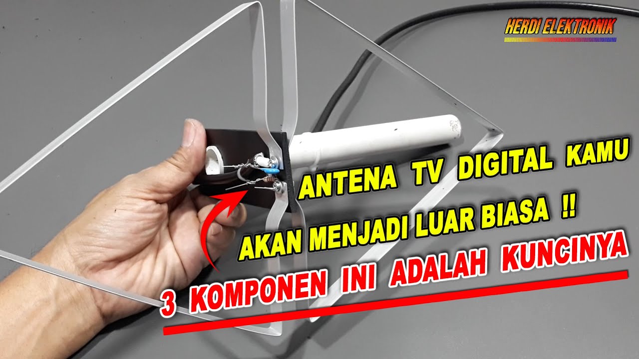 🚀 Antena TV Digital Jadi Super Keren! Ditambah Lampu LED, Hasilnya Bikin Takjub!