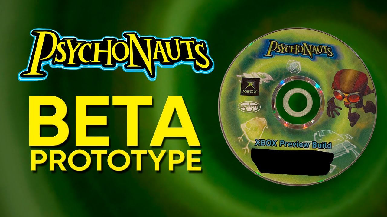 Psychonauts Beta Prototype. Showcase and comparison