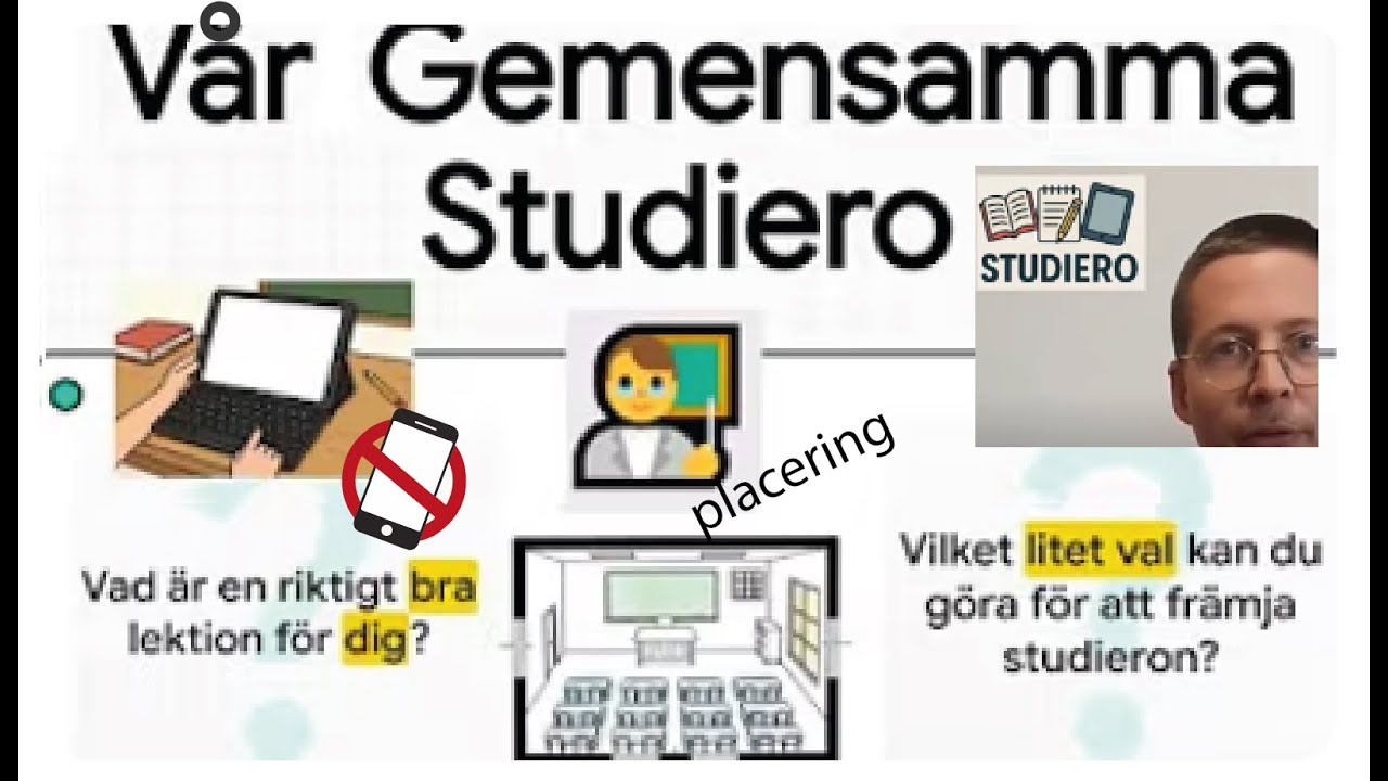 studiero   film AG rutiner regler syfte former för lärande lektioner