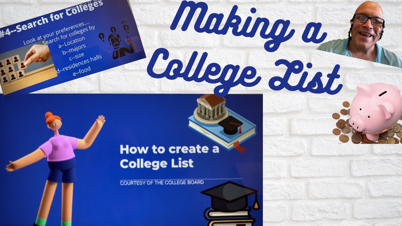Creating a College List