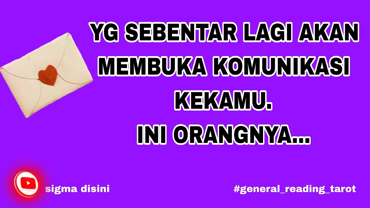☂️WAH..ORANG INI AKAN MEMBUKA KOMUNIKASI DULUAN KE KAMU, INI ISI KOMUNIKASI NYA🤓☂️#tarot #zodiak 